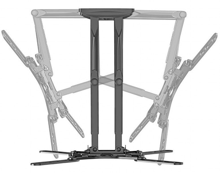 SUPORT de perete GEMBIRD, pt 1 TV/monitor, diag. max 32" - 60", full-motion, max 36 kg, "WM-60ST-01"