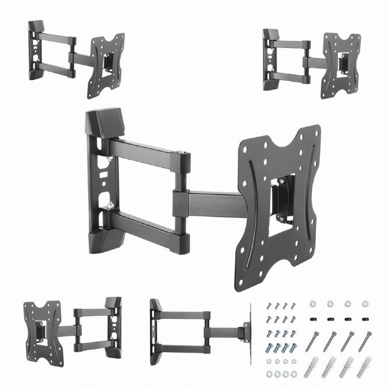 SUPORT de perete GEMBIRD, pt 1 TV/monitor, diag. max 23" - 42", inclinare, pliere, max 30 kg, "WM-42ST-02"