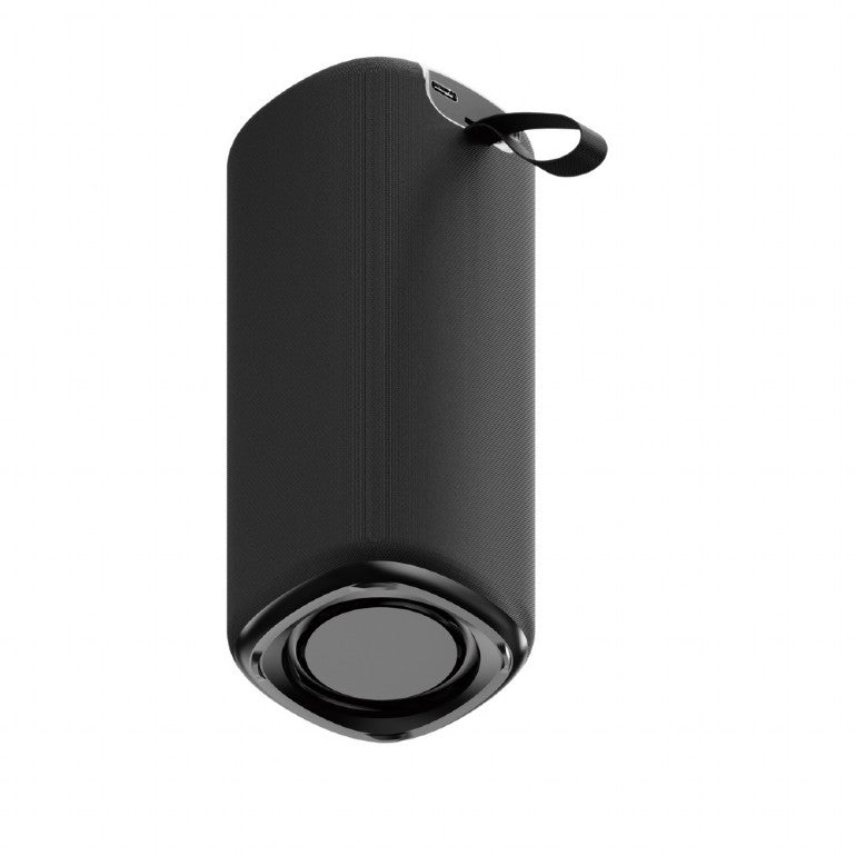 BOXE GEMBIRD portabile bluetooth, RMS: 10W (5W x 2), baterie 1200mAh, microSD, FM-radio, LED light, BT v5.3, 76x76x180mm, 530 grame, black, "SPK-BT-LED-08L"