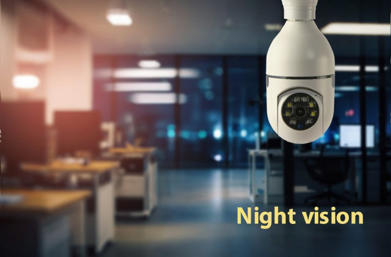 CAMERA IP GEMBIRD, pt. interior, CMOS 2 Mpx, lentile 3.6mm, wi-fi, rezolutie FullHD 1920x1080, video H.264 AVI, microfon, rotatie 355 gr, inclinare 120 gr, carcasa plastic, slot microSD card, Tuya, E27 socket, (timbru verde 0.8 lei)