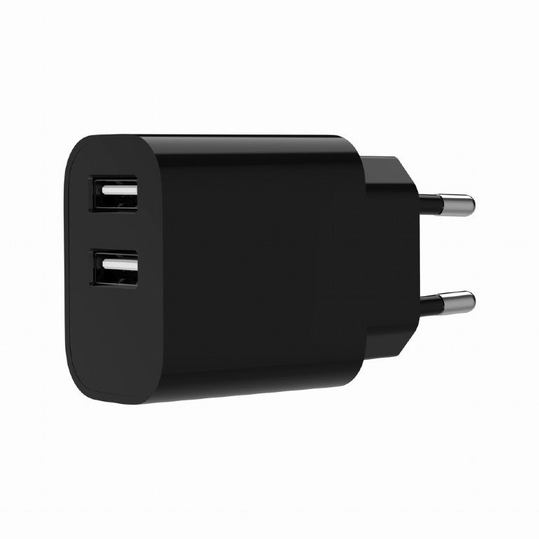 ALIMENTATOR retea 220V GEMBIRD, universal, 2 x USB-A 2.4A , max. 12W, protectie: scurtcircuit, supraincarcare, negru, "TA-UC-2A12-01-BK"
