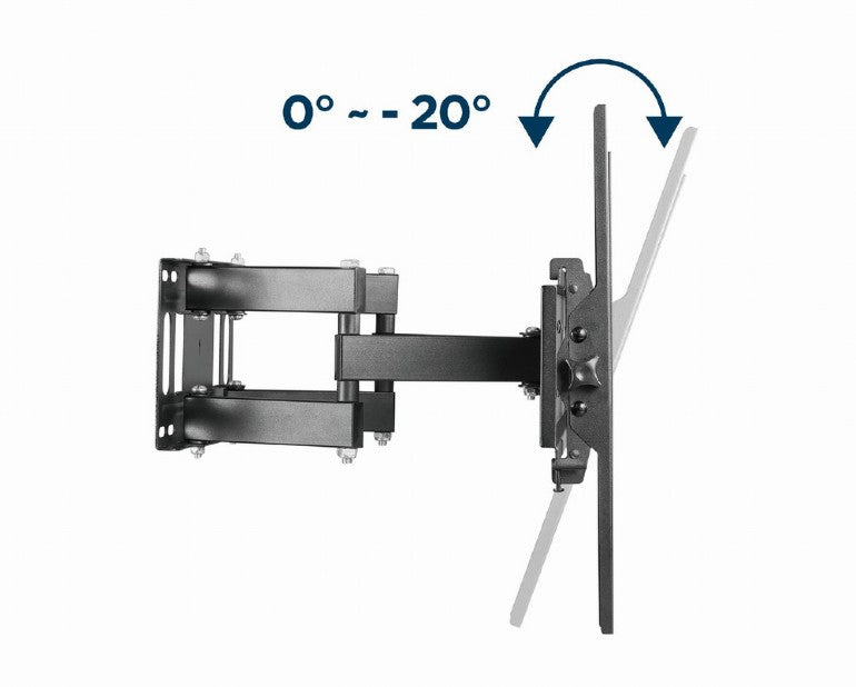 SUPORT de perete GEMBIRD, pt 1 TV/monitor, diag. max 37" - 70", full-motion, max 35 kg, "WM-70ST-01"