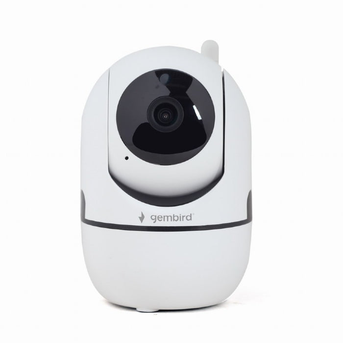 Cameră IP Gembird, pt. interior, CMOS 2 Mpx, lentile 3.6mm, wi-fi, rezolutie FullHD 1920x1080, video H.264 AVI, microfon