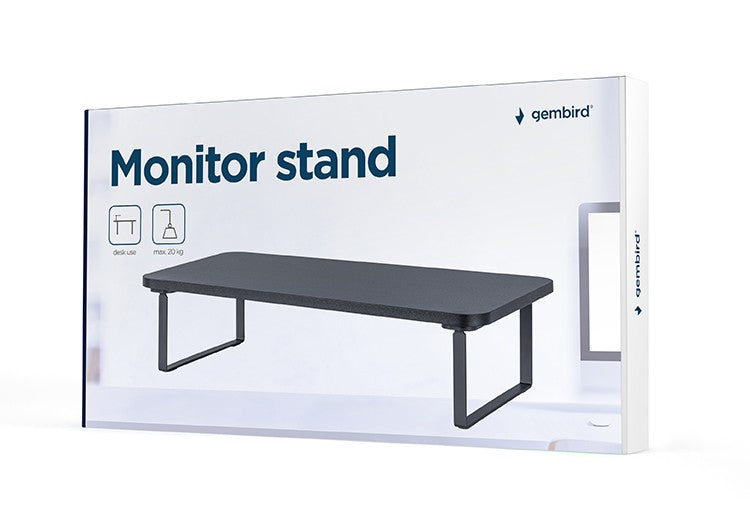 MASA Gembird, pt TV/monitor, max 20 Kg, dimensiune, 500x260x122mm, rectangular, black, 