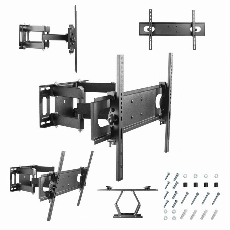 SUPORT de perete GEMBIRD, pt 1 TV/monitor, diag. max 37" - 70", full-motion, max 35 kg, "WM-70ST-01"