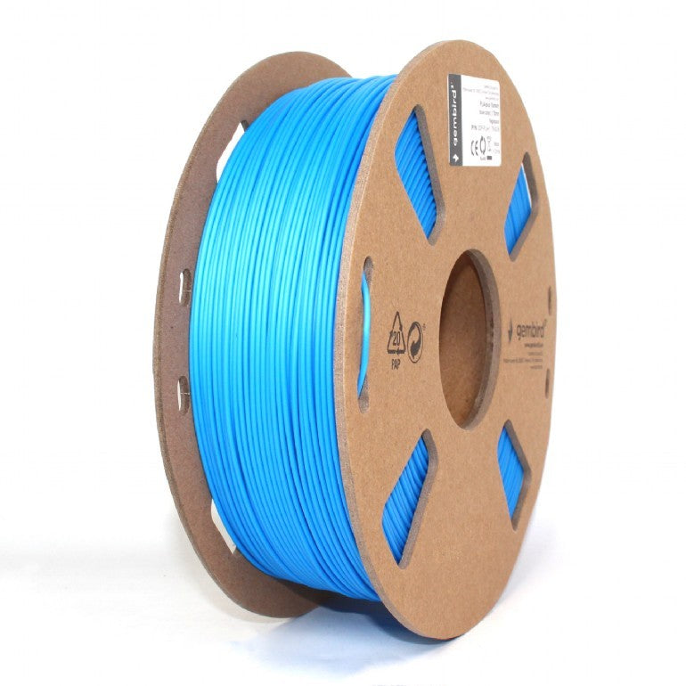 FILAMENT Gembird pt. imprimanta 3d, PLA, 1.75mm diamentru, 1Kg / bobina, aprox. 330m, topire 190-220 grC, blue, 