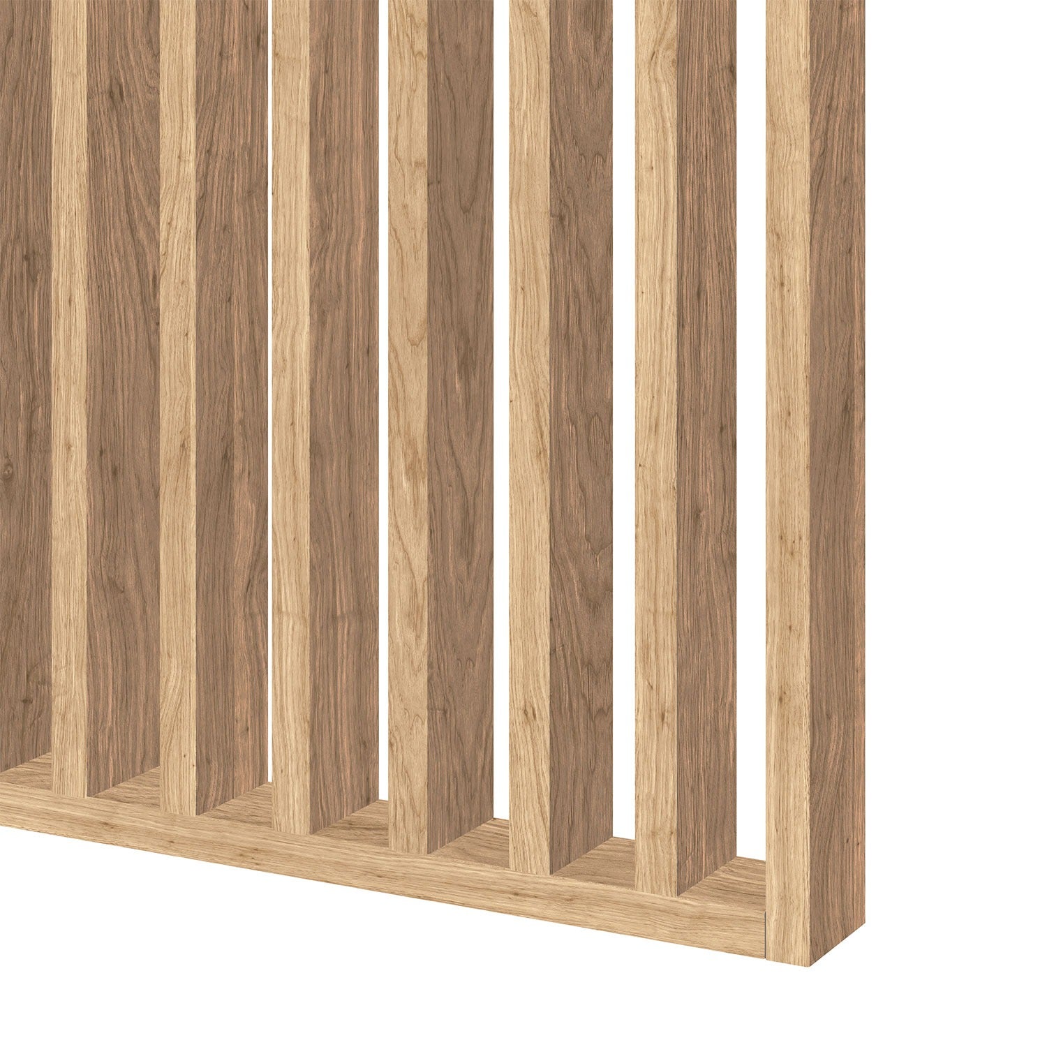 Riflaj perete despartitor MDF, LDA PREMIUM, Stejar Saragossa, 275x58 cm