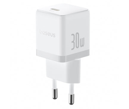 INCARCATOR retea Baseus Palm, Quick Charge 30W, 1 x USB Type-C, alb "P10111605213-00" - 6932172672768