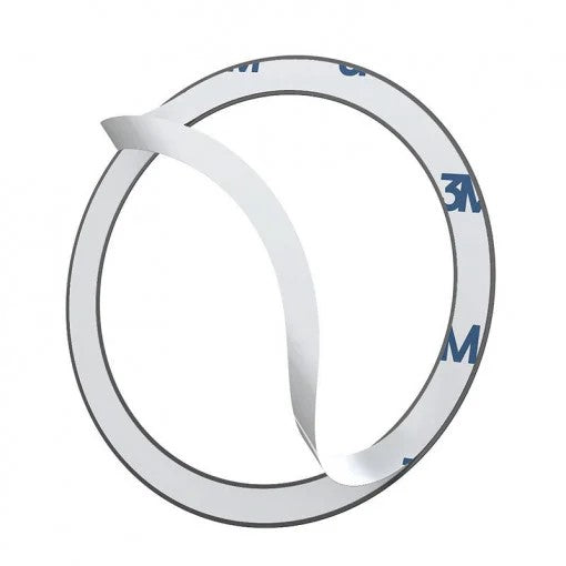 INEL METALIC Baseus Halo, magnetic, pachetul contine 2 bucati, negru "PCCH000001" - 6932172612832