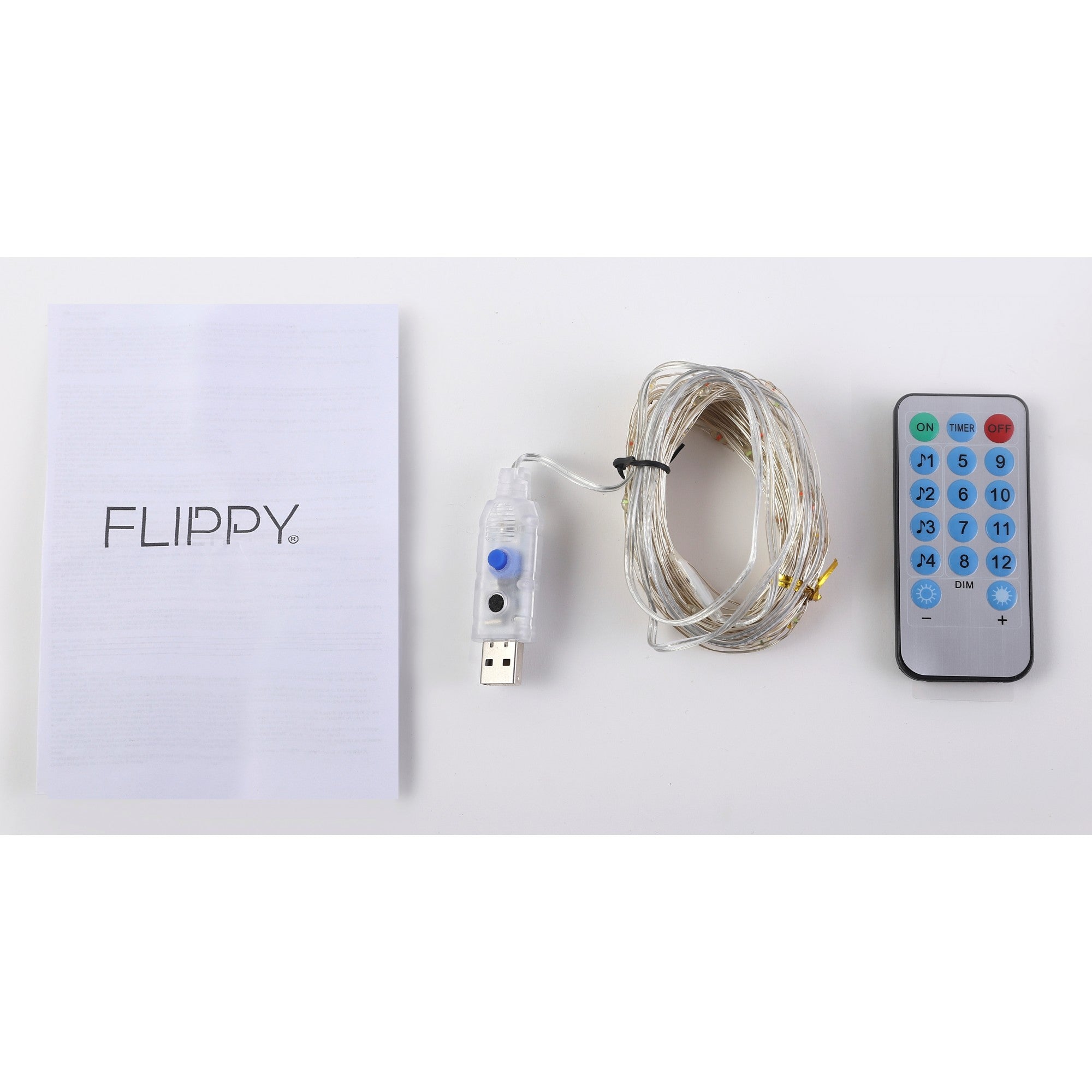 Instalatie Craciun, 10 metri, 100 LED-uri, alb cald, telecomanda 8 functii, USB, fir cupru, liniar, interior/exterior