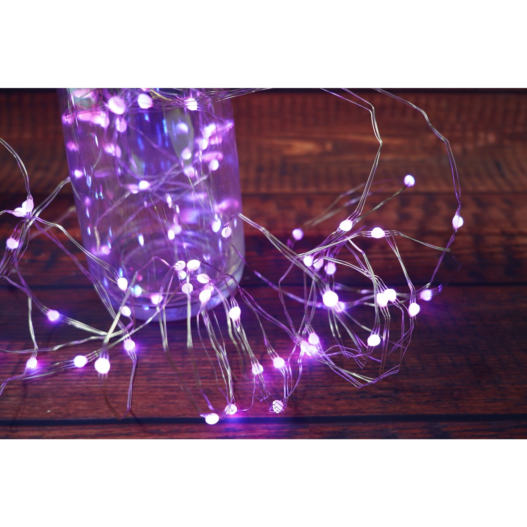 Instalatie Craciun, 10 metri, 100 LED-uri, telecomanda 32 de functii, multicolor RBG, fir cupru, USB, interior