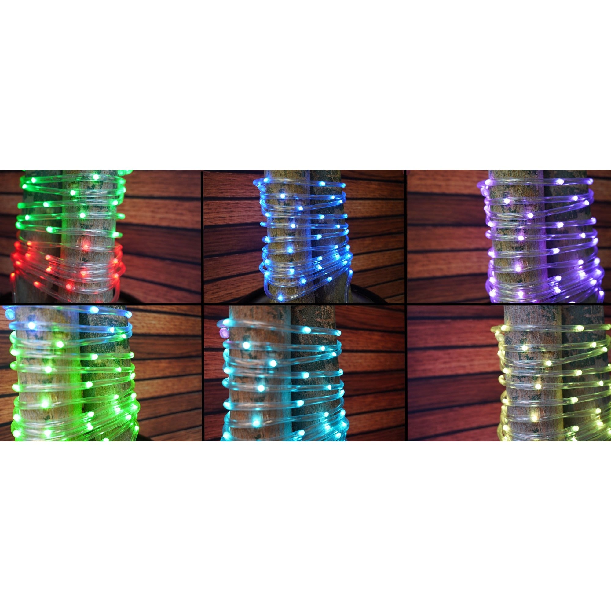 Instalatie de Craciun,10 metri,100 LED-uri,telecomanda 32 de functii,multicolor RGB,USB,tub luminos,interior/exterior