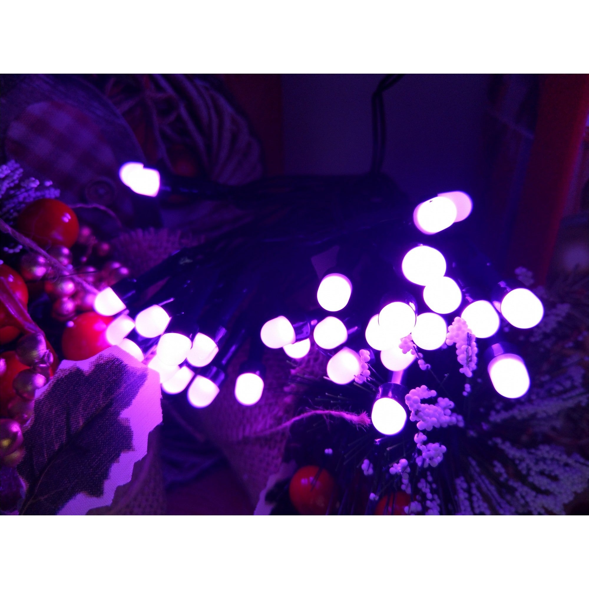Instalatie de Craciun, Flippy®, Tip Sir cu Baterii, 3 m, 30 LED -uri, Mov