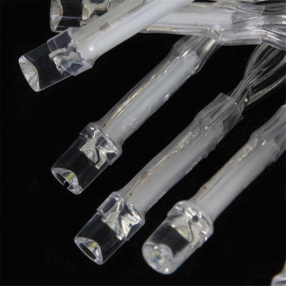 Instalatie de Craciun Tip Perdea Fir Transparent 3 X 2 m 240 Leduri Multicolor 2785MC