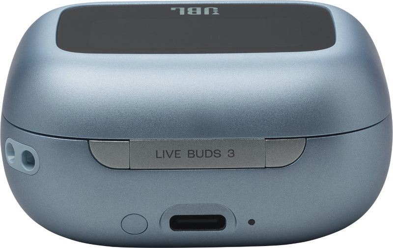Live Buds 3, Autonomie 10 ore, Bluetooth 5.3, Albastru "JBLLIVEBUDS3BLU" (timbru verde 0.18 lei)