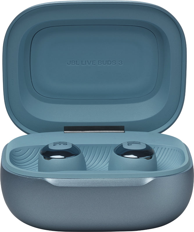 Live Buds 3, Autonomie 10 ore, Bluetooth 5.3, Albastru "JBLLIVEBUDS3BLU" (timbru verde 0.18 lei)