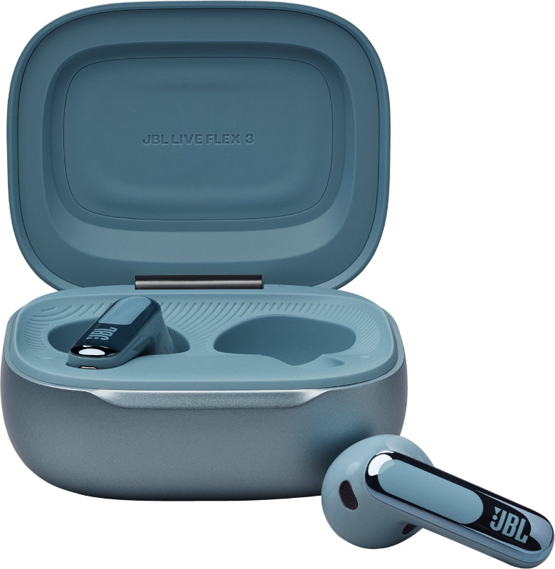Live Flex 3, 10 ore, Bluetooth 5.3, Albastru "JBLLIVEFLEX3BLU" (timbru verde 0.18 lei)