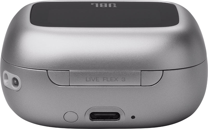Live Flex 3, 10 ore, Bluetooth 5.3, Argintiu "JBLLIVEFLEX3SIL" (timbru verde 0.18 lei)