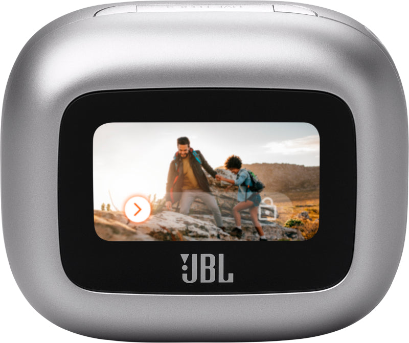 Live Flex 3, 10 ore, Bluetooth 5.3, Argintiu "JBLLIVEFLEX3SIL" (timbru verde 0.18 lei)