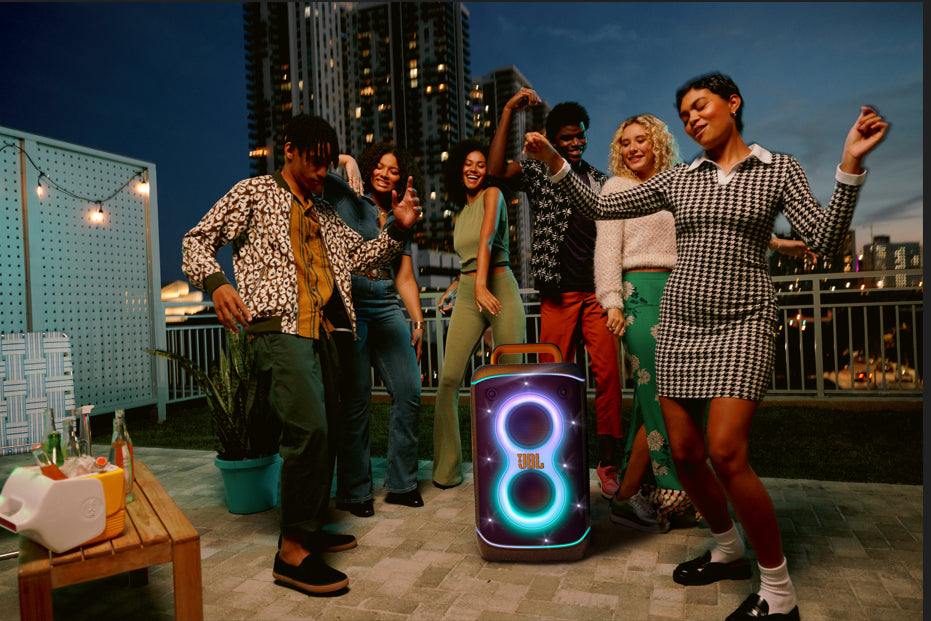 Boxa portabila Partybox 520, Bluetooth 5.4, LED, Negru 
