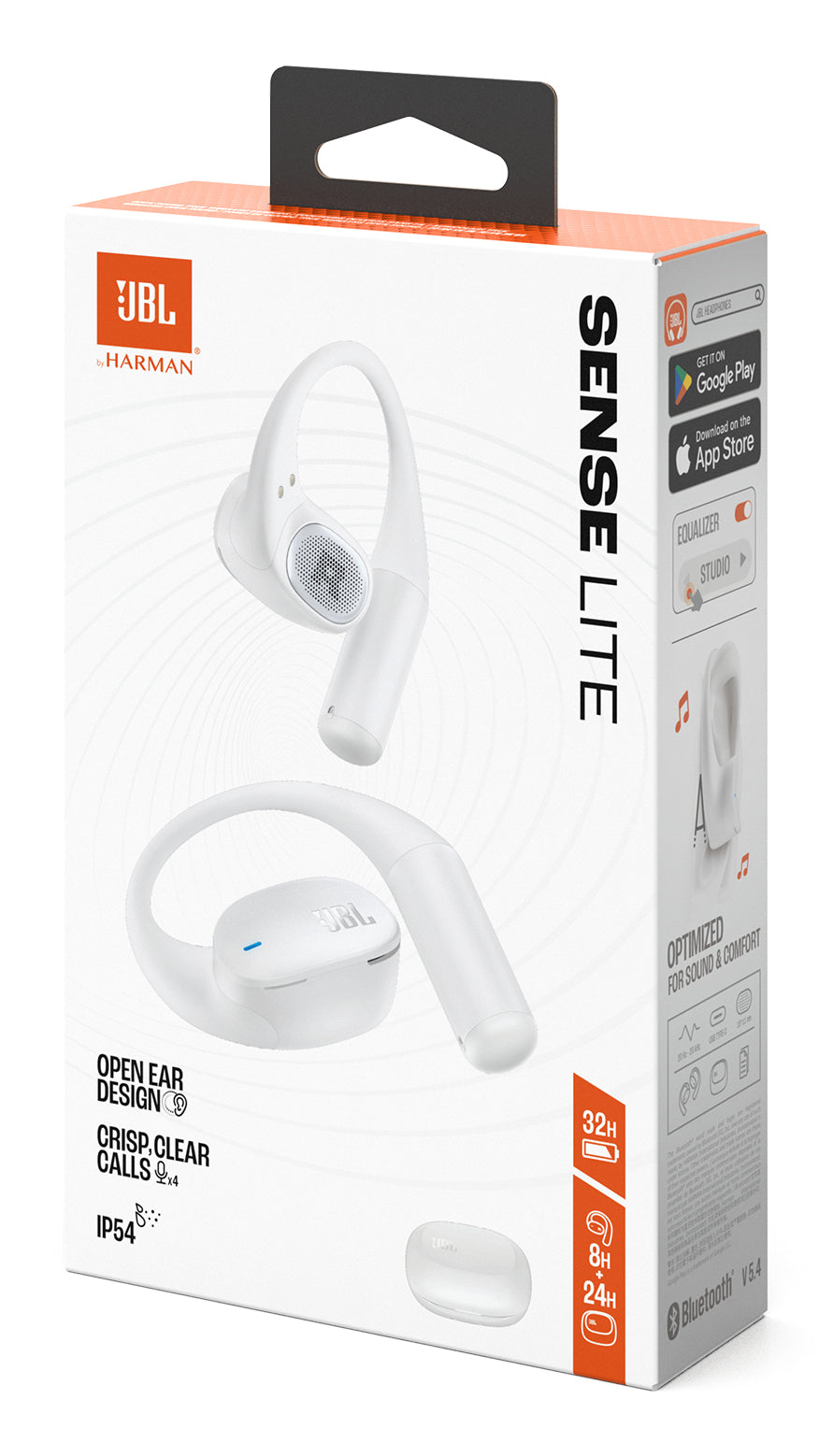 Casti Alergare/Sport - Wireless si cu Fir JBL JBLSENSELITEWHT "JBLSENSELITEWHT" (timbru verde 0.18 lei)