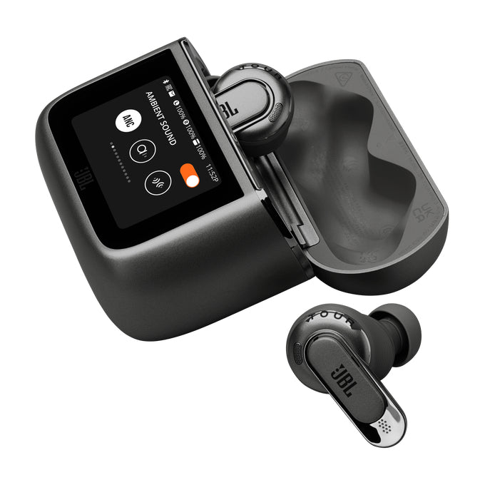 Casti bluetooth, wireless, airpods si audio JBL JBLTOURPRO3BLK "JBLTOURPRO3BLK" (timbru verde 0.18 lei)