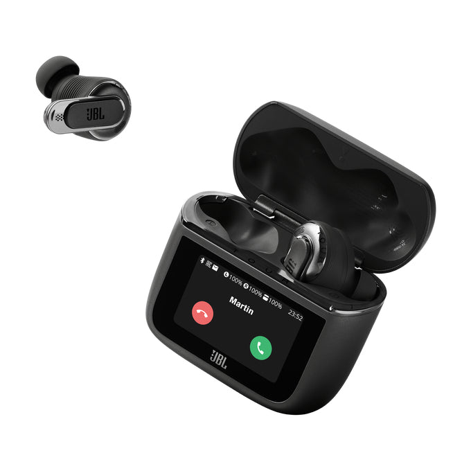 Casti bluetooth, wireless, airpods si audio JBL JBLTOURPRO3BLK "JBLTOURPRO3BLK" (timbru verde 0.18 lei)
