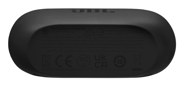 Wave Buds 2, 10 ore,  Bluetooth 5.3, Negru "JBLWBUDS2BLK" (timbru verde 0.18 lei)