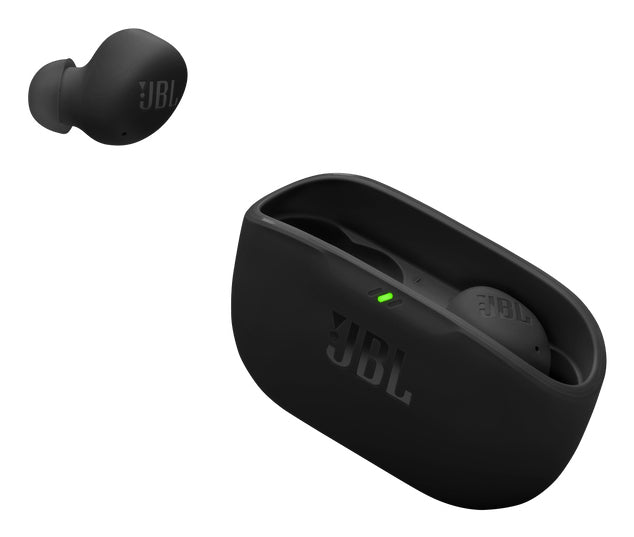 Wave Buds 2, 10 ore,  Bluetooth 5.3, Negru "JBLWBUDS2BLK" (timbru verde 0.18 lei)