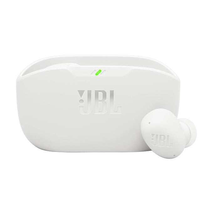 Wave Buds 2, 10 ore,  Bluetooth 5.3, Alb "JBLWBUDS2WHT" (timbru verde 0.18 lei)