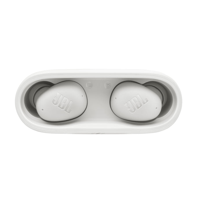Wave Buds 2, 10 ore,  Bluetooth 5.3, Alb "JBLWBUDS2WHT" (timbru verde 0.18 lei)