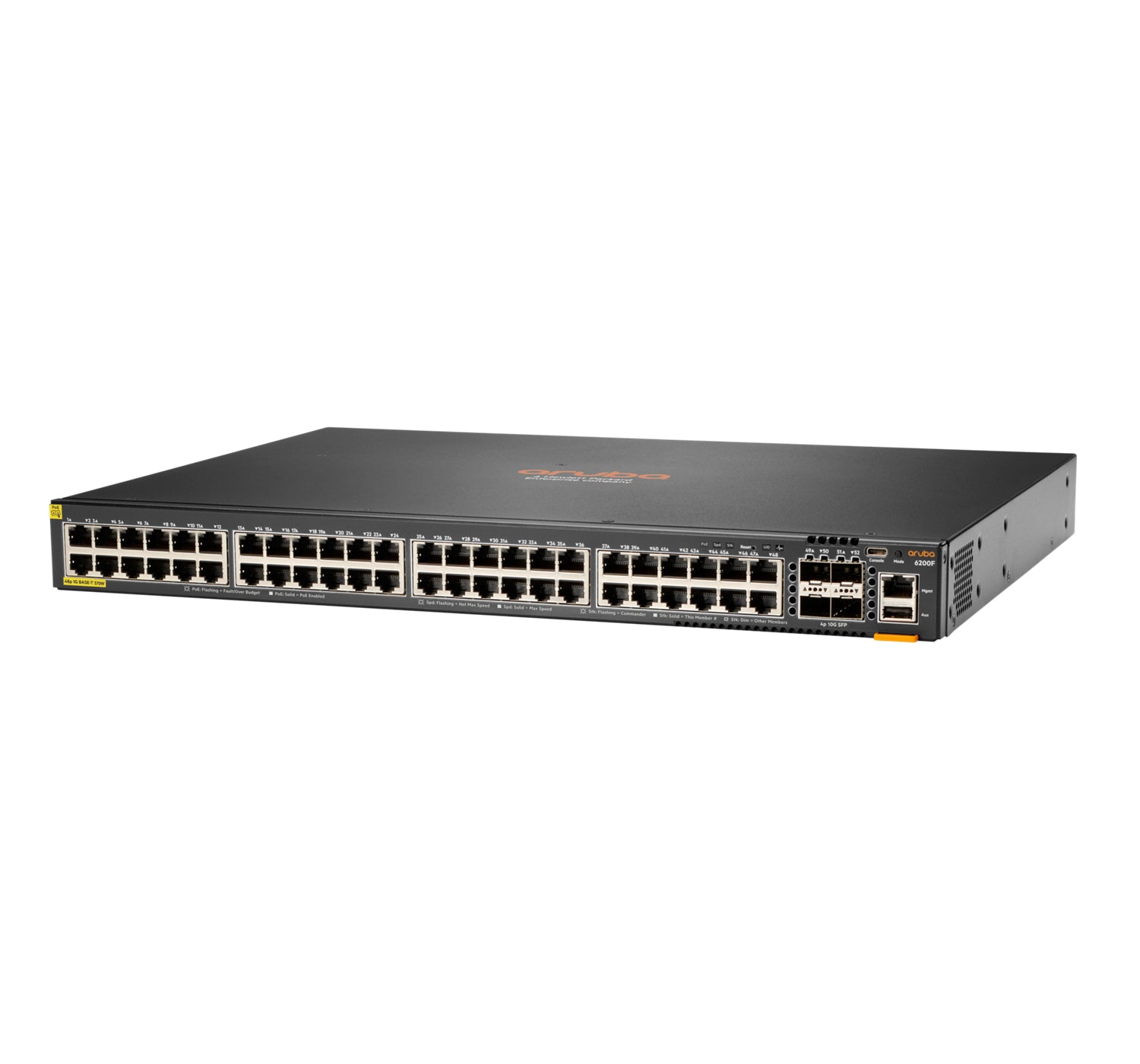 NET SWITCH 48G 4SFP+/6200F JL727B ARUBA BY HPE "JL727B"