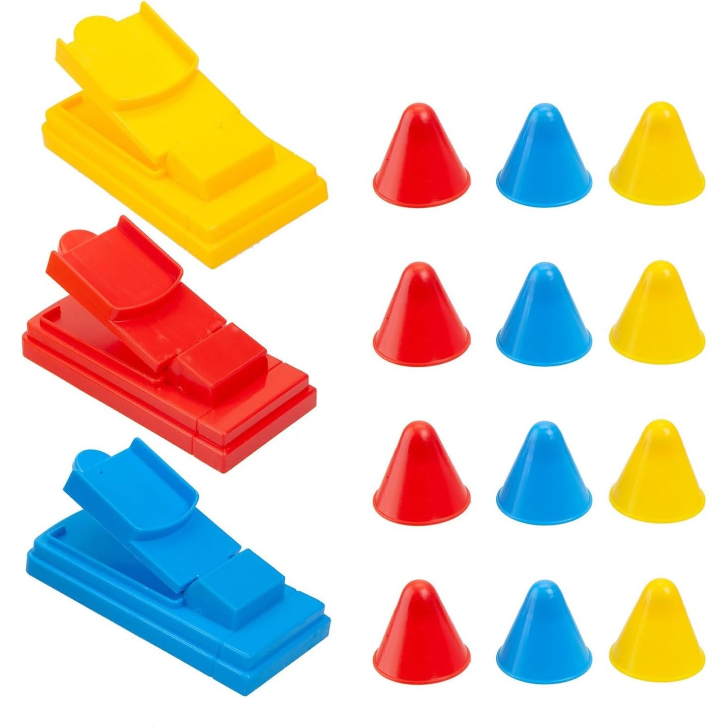 Joc Interactiv pentru Copii, Flippy, 3 Hats Off, Tabla de Joc, Figurine Palarii, +3 Ani, Multicolor