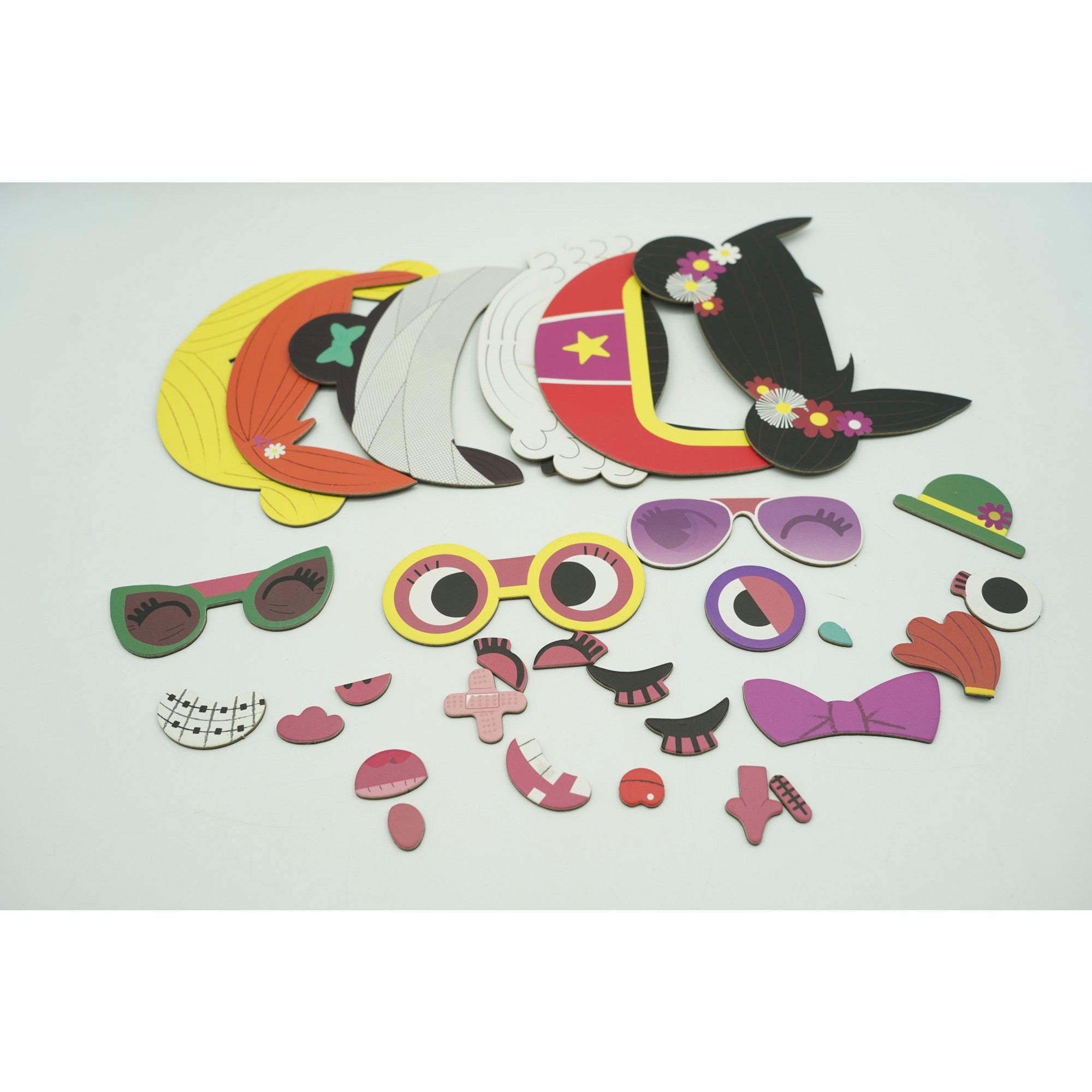 Joc Magnetic Photo Frame, 30 de piese, pentru copii, +3 ani, multicolor