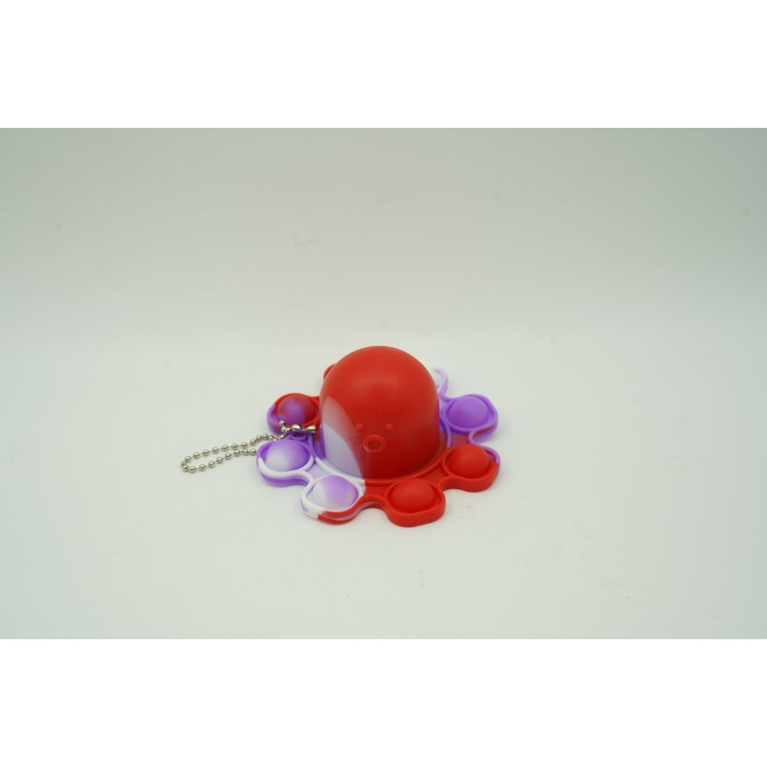 Jucarie antistres din silicon, Flippy®, Pop It Now and Flip It, Caracatita reversibila, Multicolor, V2
