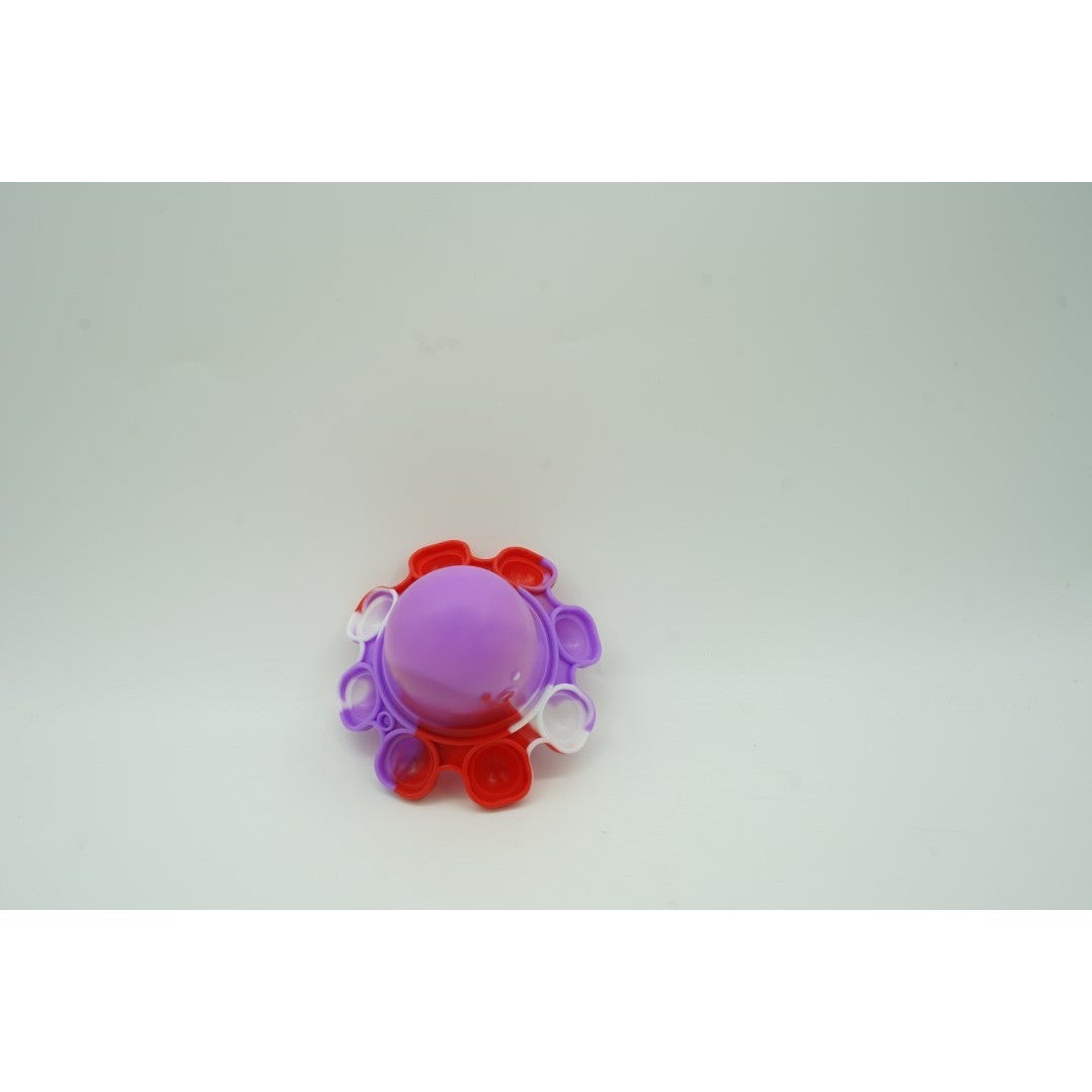 Jucarie antistres din silicon, Flippy®, Pop It Now and Flip It, Caracatita reversibila, Multicolor, V2