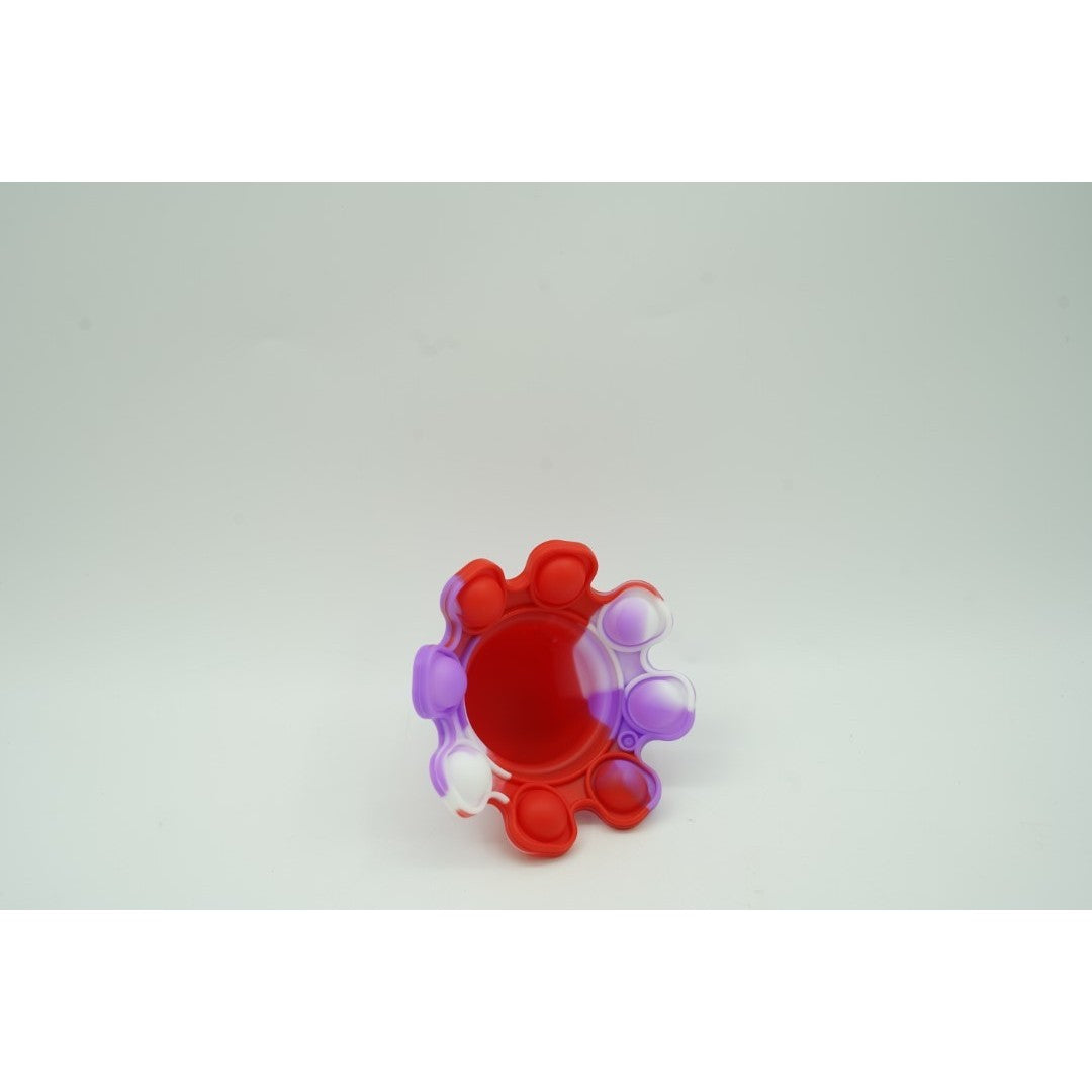 Jucarie antistres din silicon, Flippy®, Pop It Now and Flip It, Caracatita reversibila, Multicolor, V2