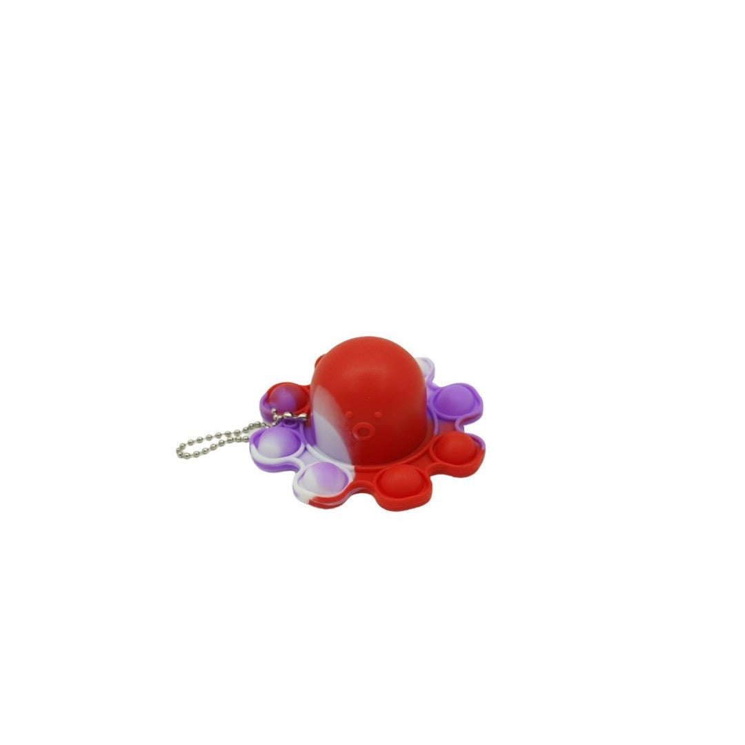 Jucarie antistres din silicon, Flippy®, Pop It Now and Flip It, Caracatita reversibila, Multicolor, V2