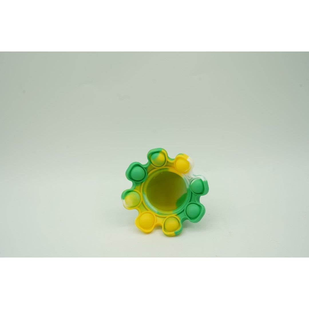 Jucarie antistres din silicon, ®, Pop It Now and Flip It, Caracatita reversibila, Multicolor, V5