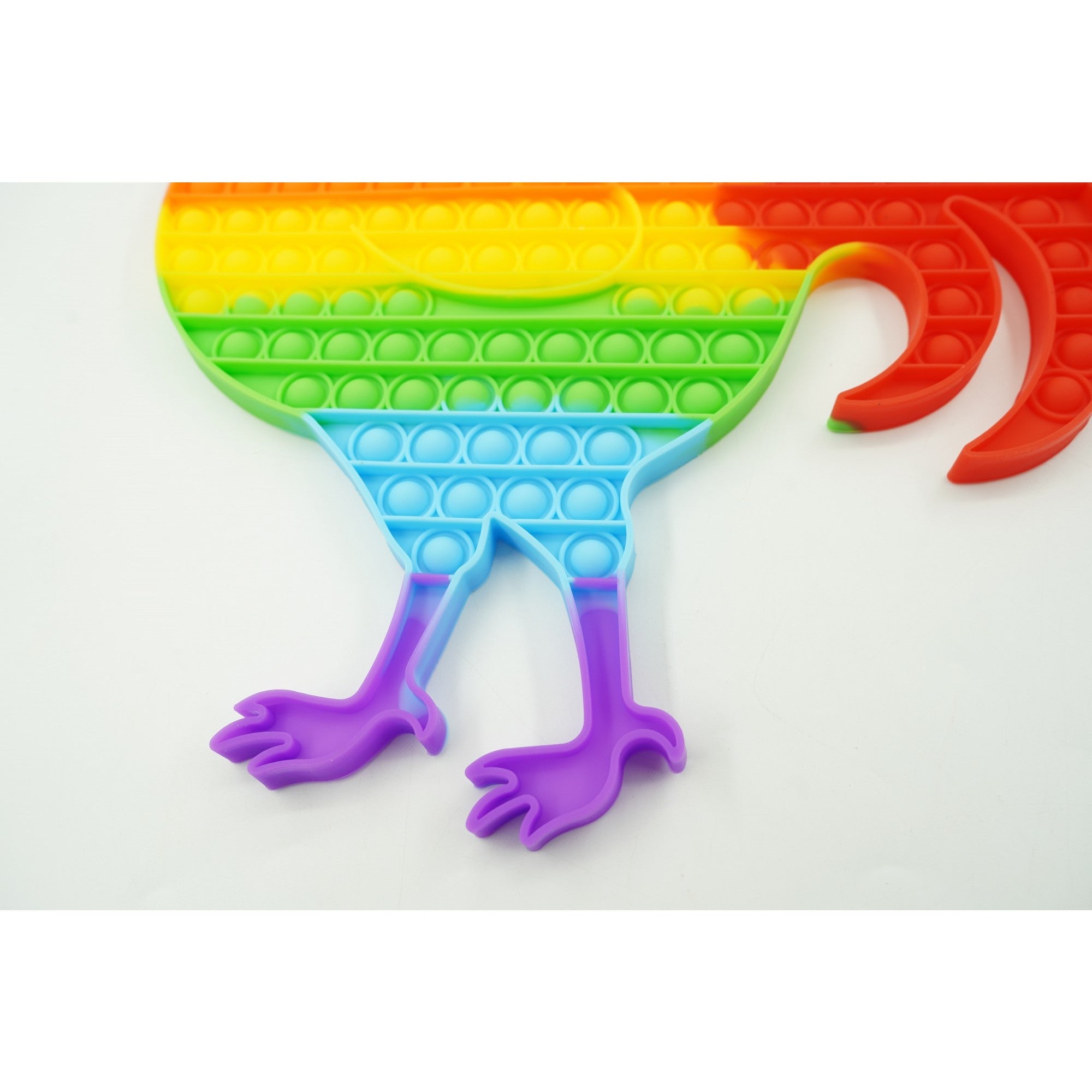 Jucarie antistres din silicon, Pop It Now and Flip It, Cocos, Multicolor