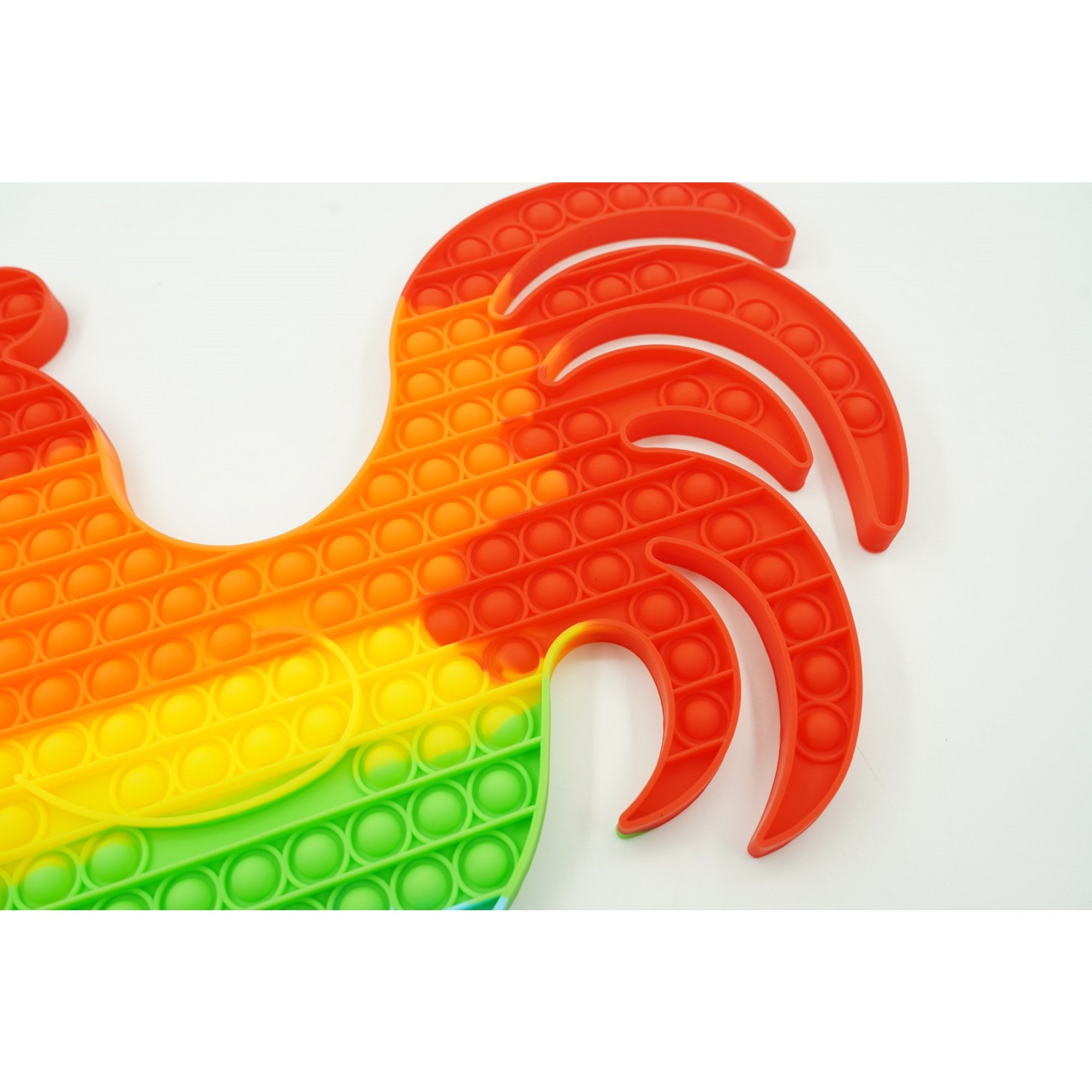 Jucarie antistres din silicon, Pop It Now and Flip It, Cocos, Multicolor
