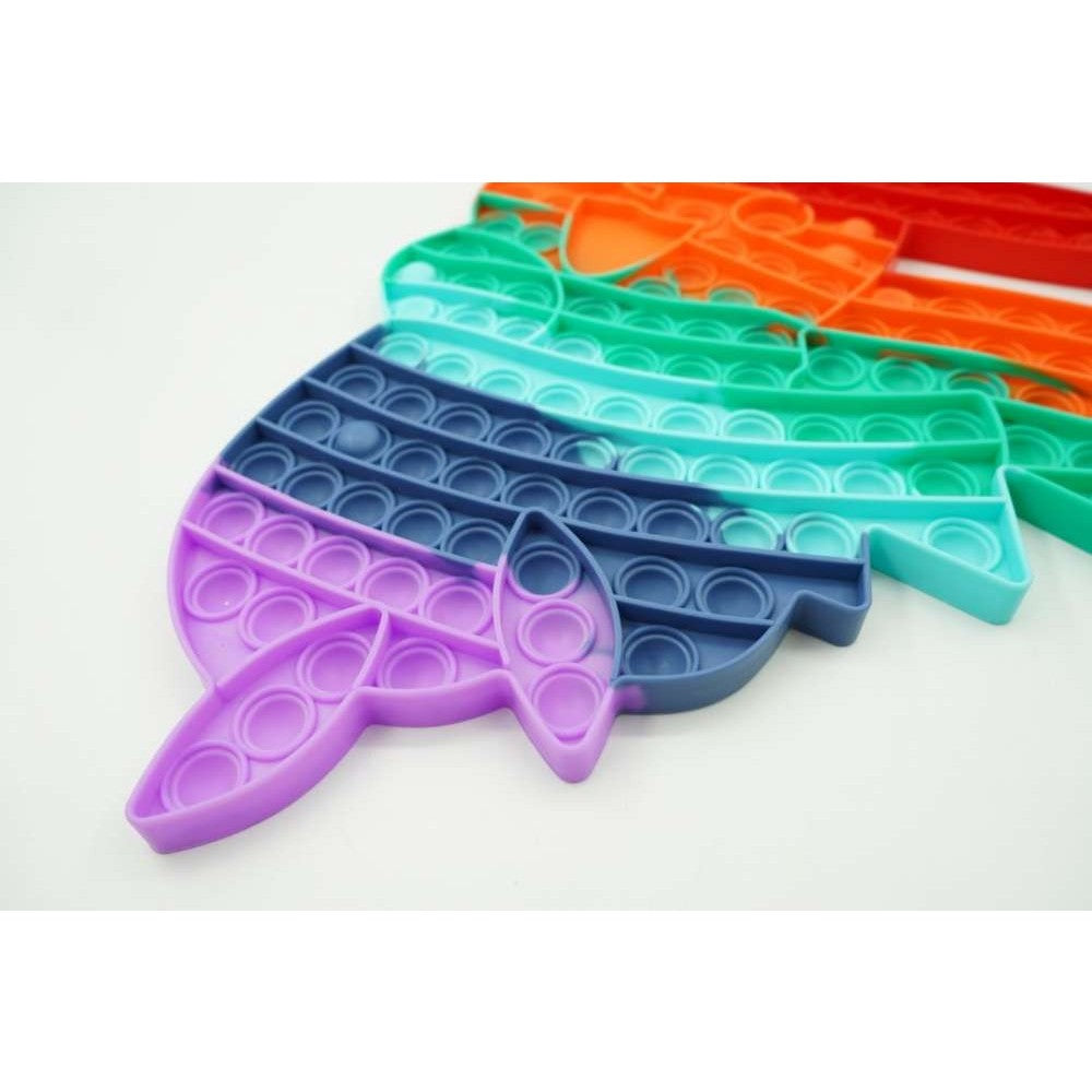Jucarie antistres din silicon, Pop it Now and Flip It,Pikachu,Multicolor