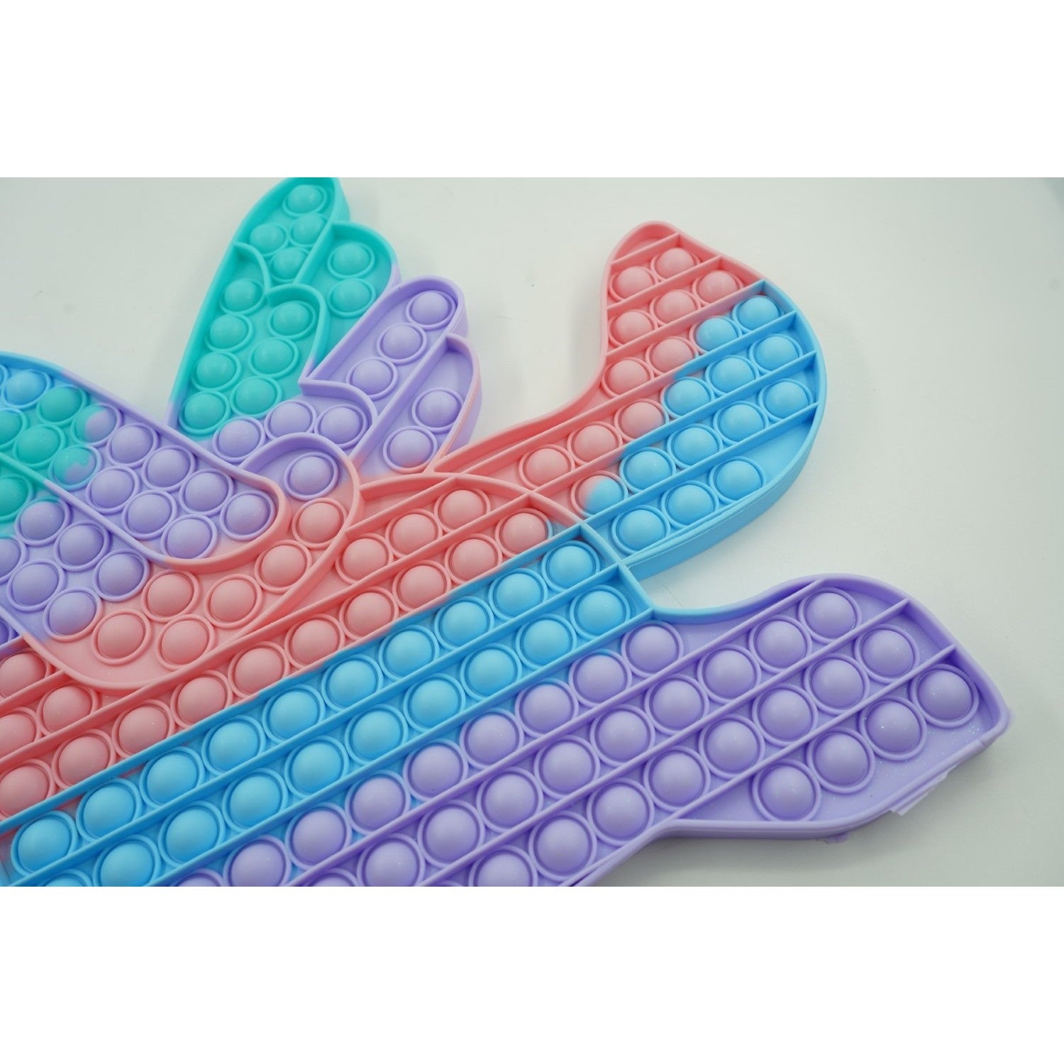 Jucarie antistres din silicon, Pop it Now and Flip It,Unicorn cu aripi,Curcubeu