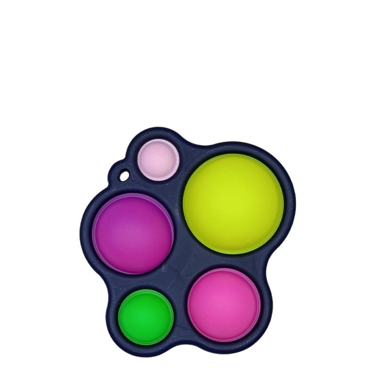Jucarie Antistres - Fidget Toy, Simple Dimple, Negru