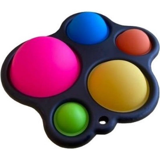 Jucarie Antistres - Fidget Toy, Simple Dimple, Negru