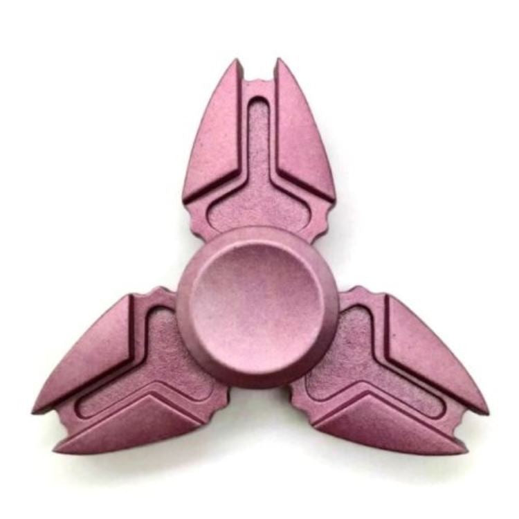 Jucarie Interactiva Antistres Fidget Spinner Roz