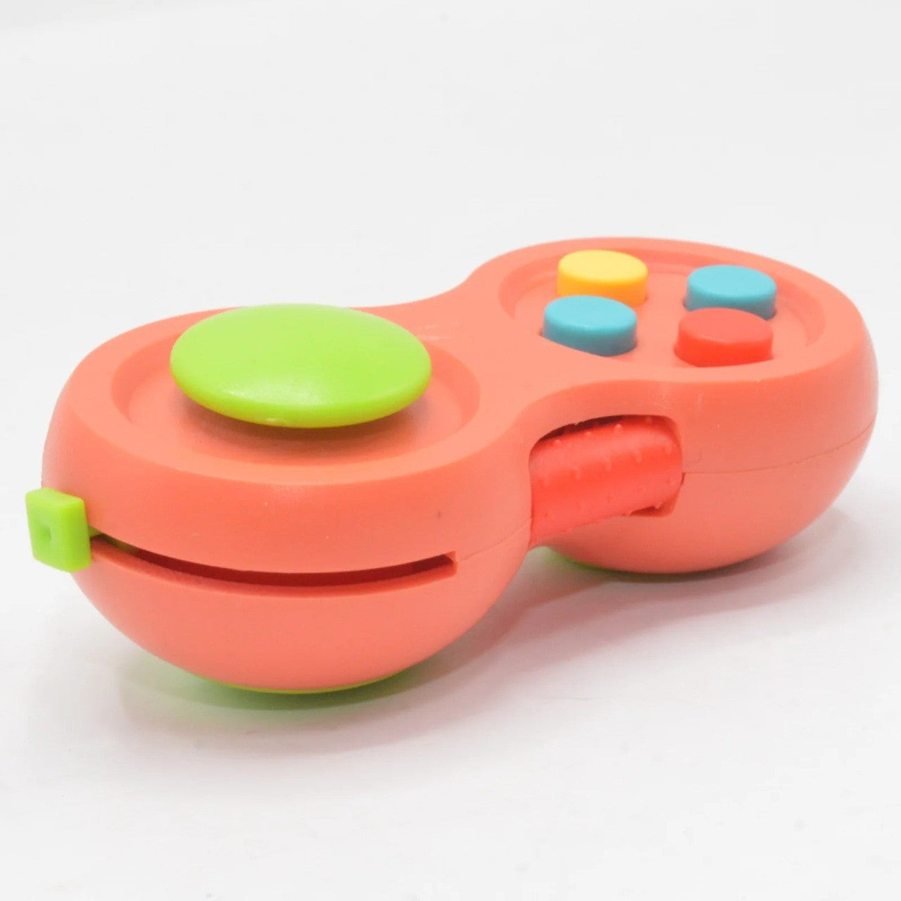 Jucarie Interactiva, Model Fidget Pad, Antistres, +3 Ani, Functii Multiple, 5.5 x 3.5 x 11 cm, Roz