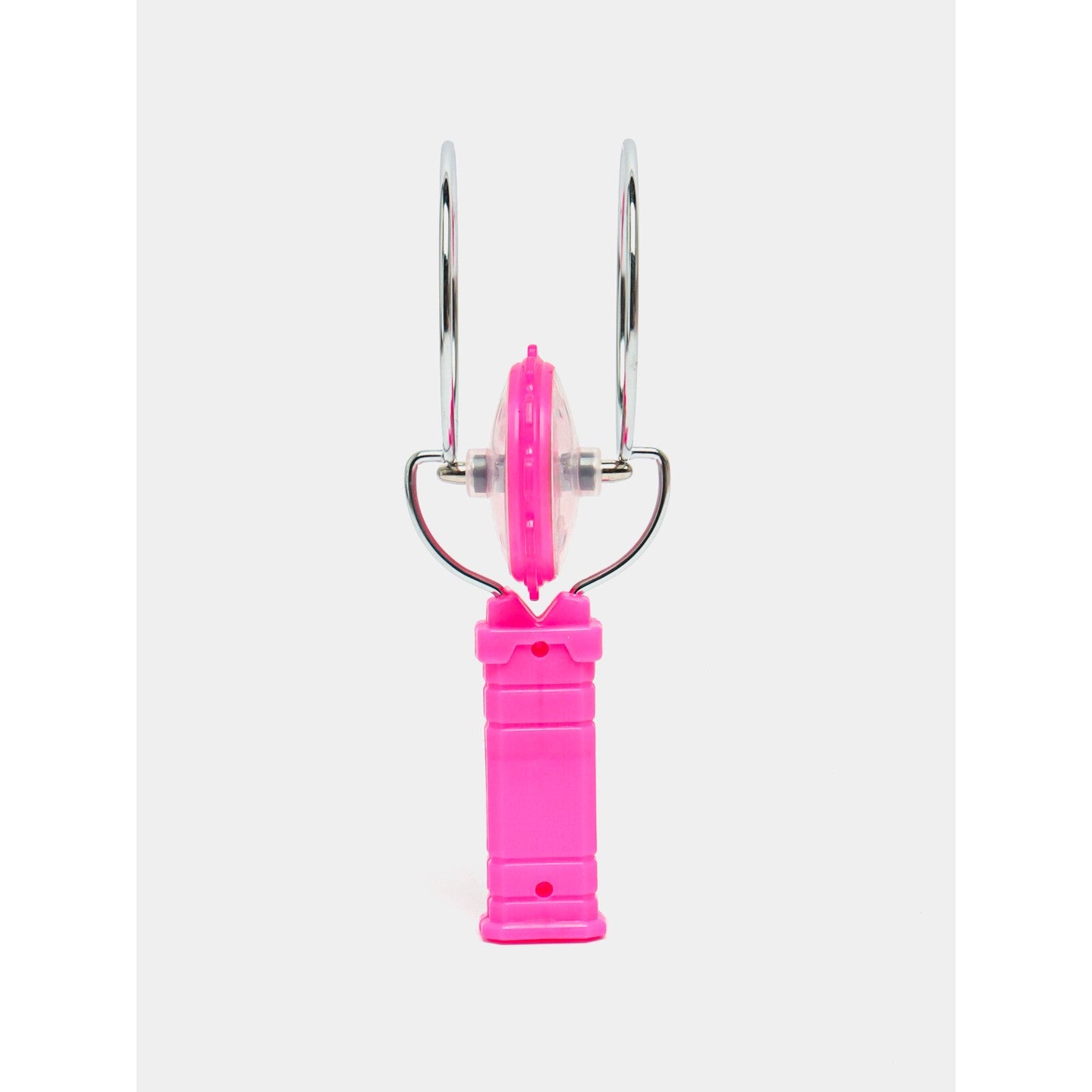Jucarie Interactiva, Titirez Magnetic, cu Led, 19.8 x 5 cm, Roz