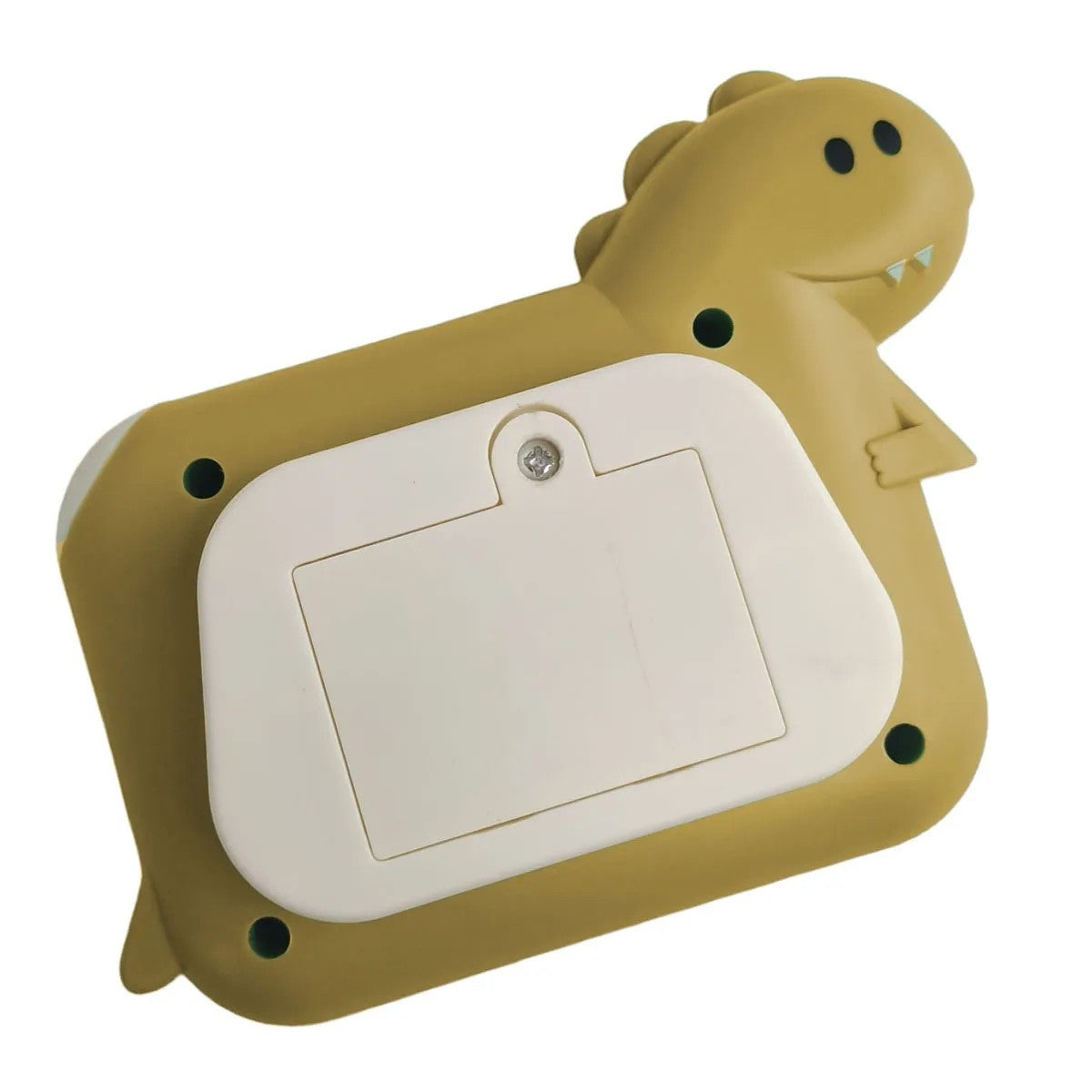 Jucarie Interactiva Pop It Whack A Mole, Tip Consola, Anti-Stres, 4 Moduri de Joc, din ABS si Silicon, +3 Ani, Model Dinozaur, Galben