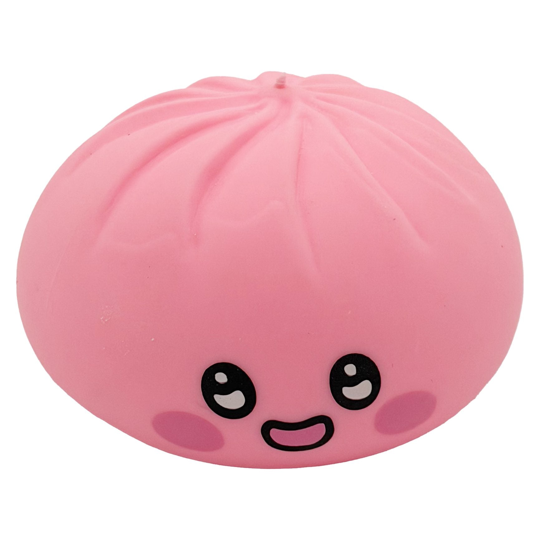 Jucarie Dumpling Squishy Antistres, Model Fata Zambitoare, 8.5 x 8.5 cm, 120 gr, Culoare Mix Uniton Surpriza